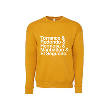 Load image into Gallery viewer, Beach Cities Lineup Sweatshirt
