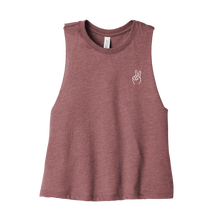 Load image into Gallery viewer, Spread Peace Women's Crop Tank