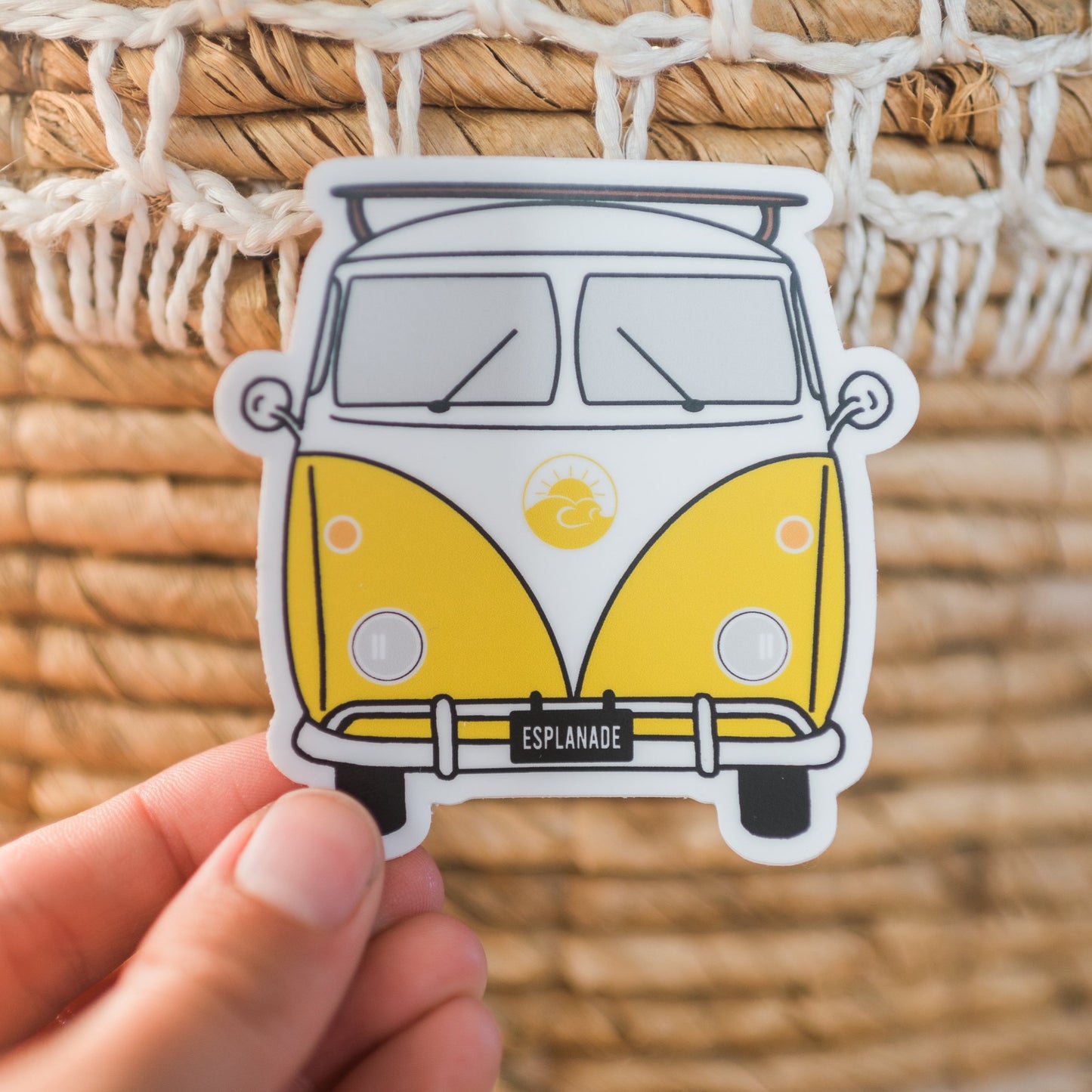 Beach Bus Sticker