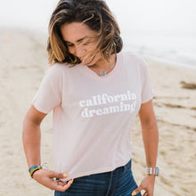 Load image into Gallery viewer, California Dreaming Crop Tee