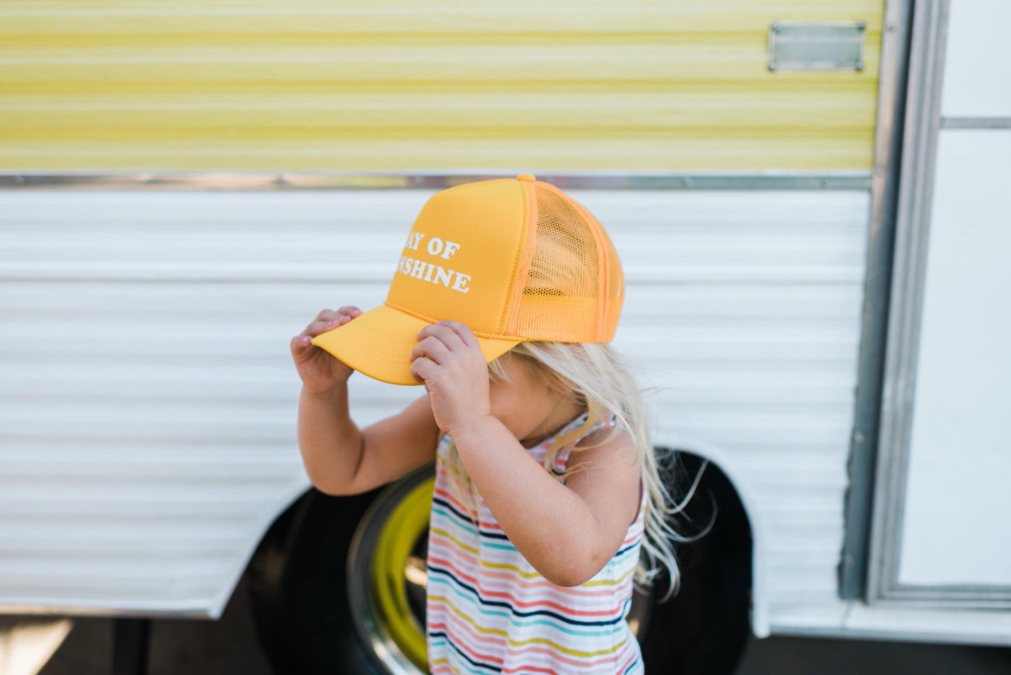 Ray of Sunshine Youth Trucker Hat