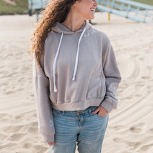 Load image into Gallery viewer, Del Sol Cropped Pullover Hoodie