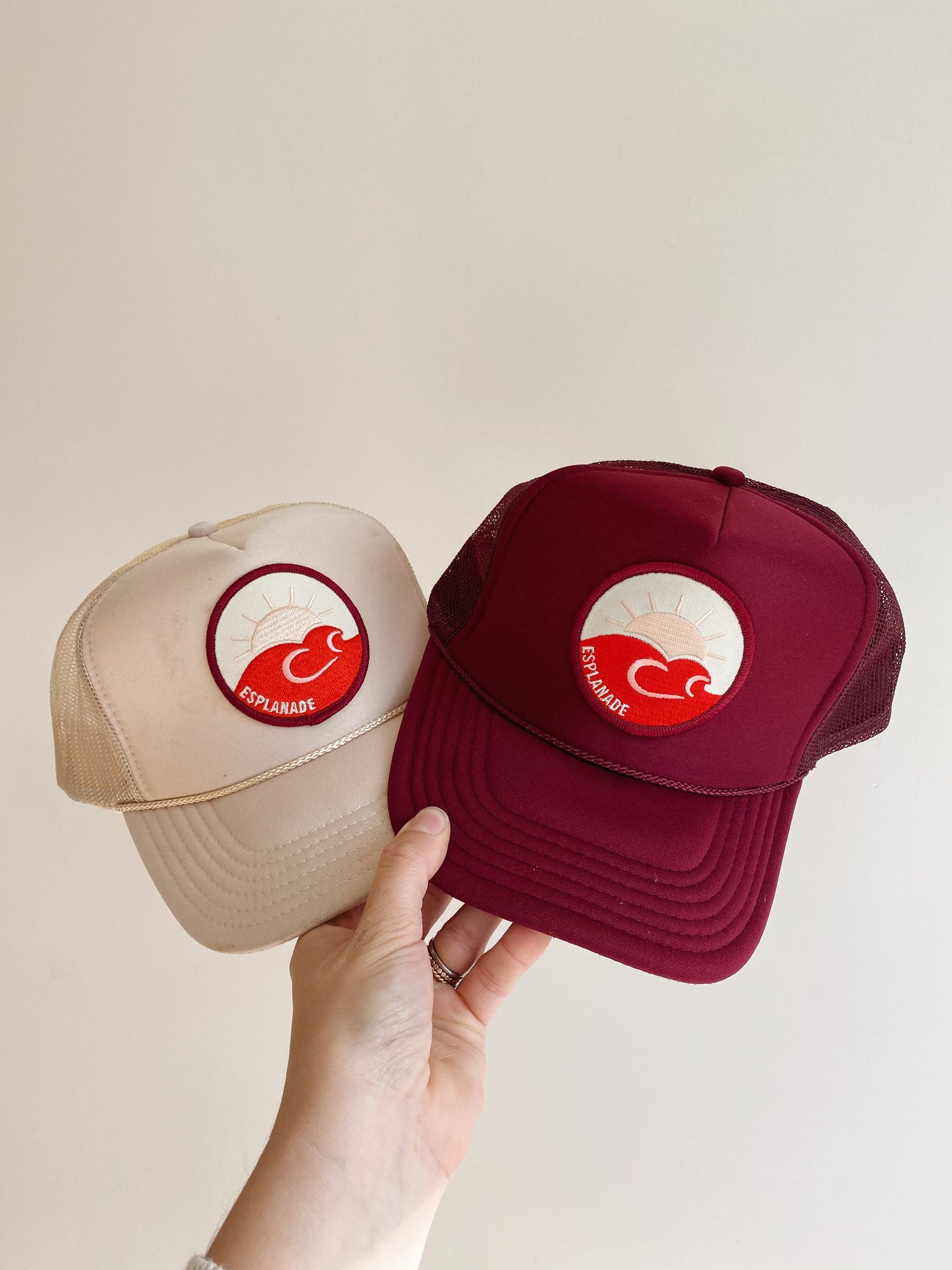 Sunset on the Esplanade Trucker Hat