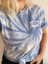 Load image into Gallery viewer, Take Me to the Sea Tie Dye Tee
