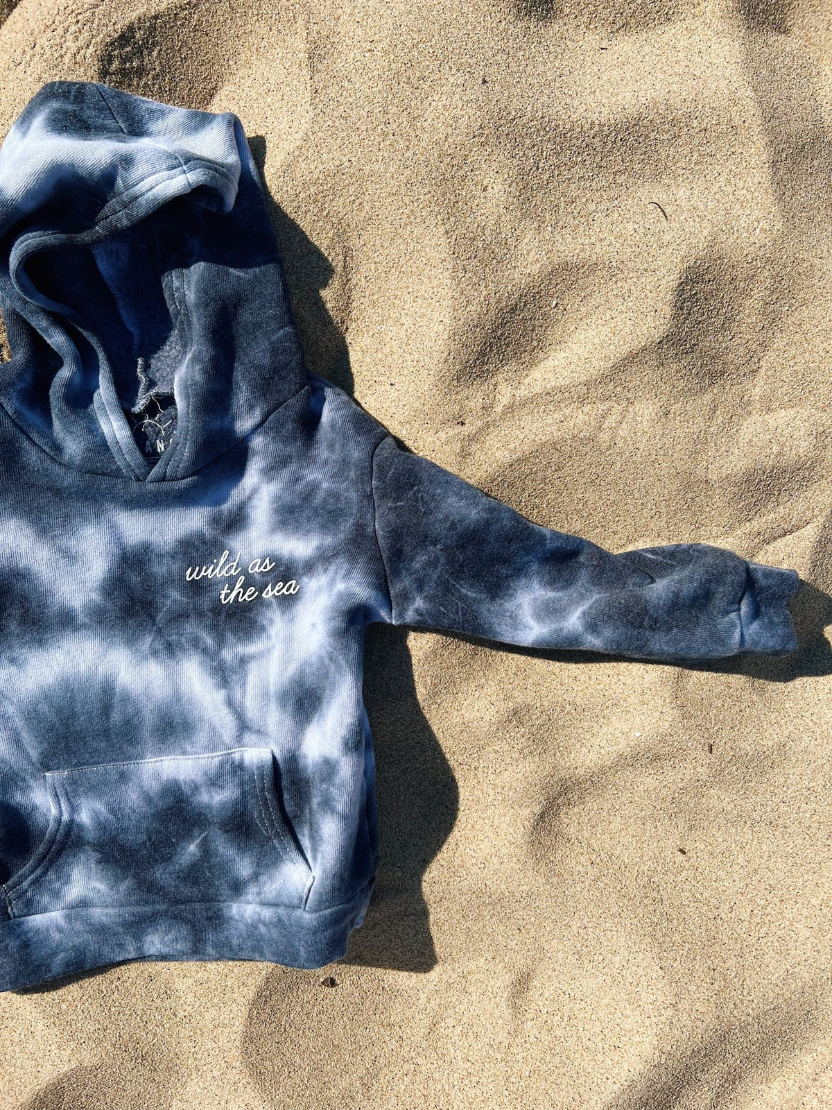 Wild as the Sea Youth Pullover Hoodie