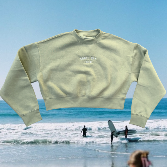 South Bay Local Women's Crop Sweatshirt