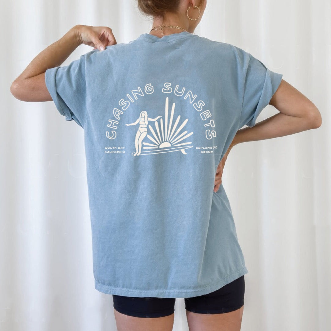 Chasing Sunsets Unisex Tee