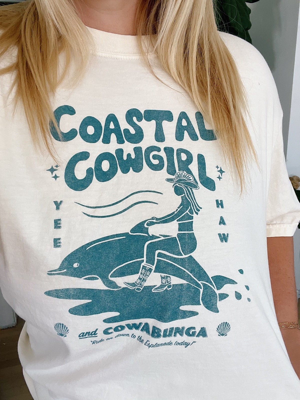 Because Cowgirl Tee Because Cowgirl Tee