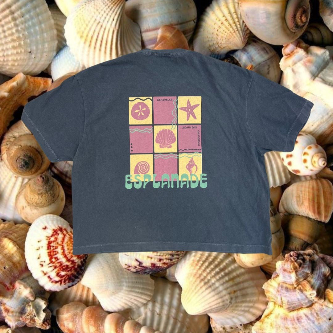 Seashell Collector Crop Tee