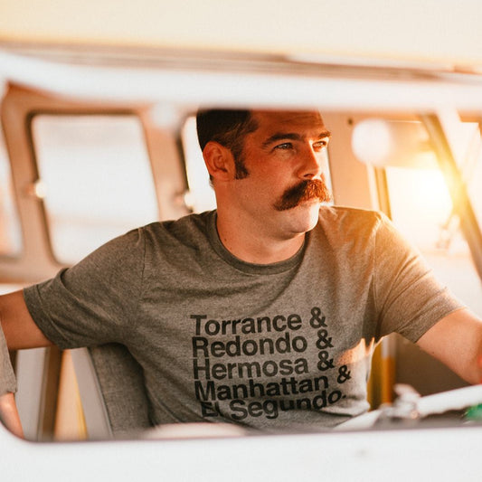 Beach Cities Lineup Tee