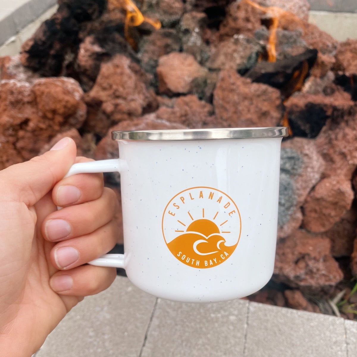 Follow the Sun Camping Mug