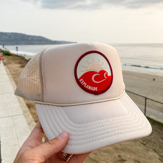 Sunset on the Esplanade Trucker Hat