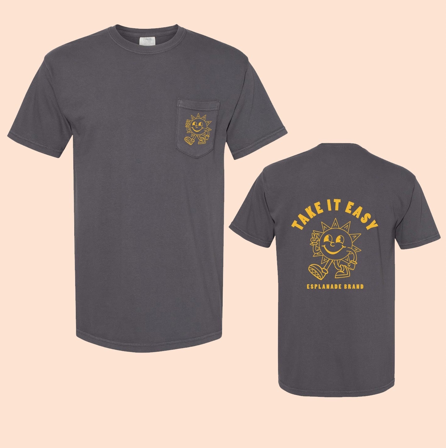 Take it Easy Pocket Tee