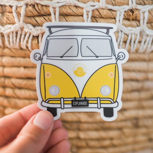 Beach Bus Sticker