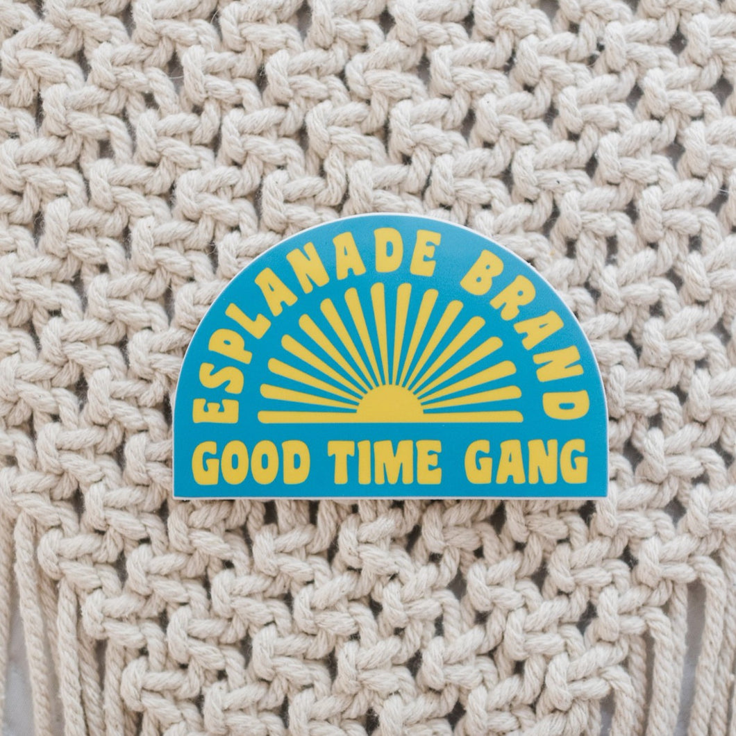 Good Time Gang Sticker