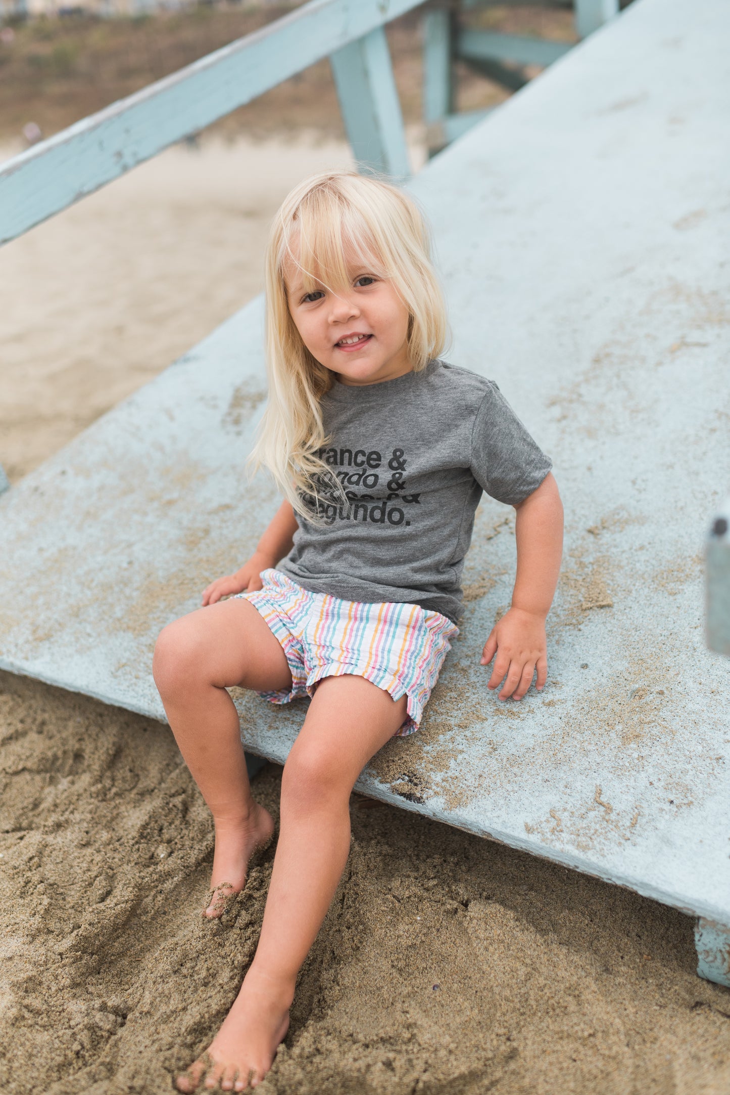Beach Cities Lineup Kids Tee