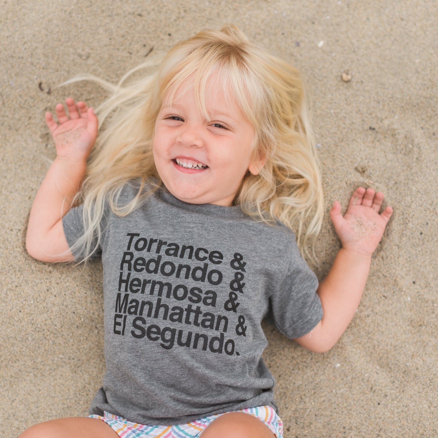 Beach Cities Lineup Kids Tee