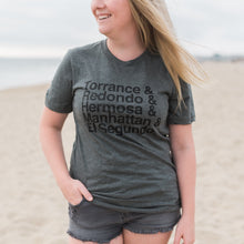 Load image into Gallery viewer, Beach Cities Lineup Tee
