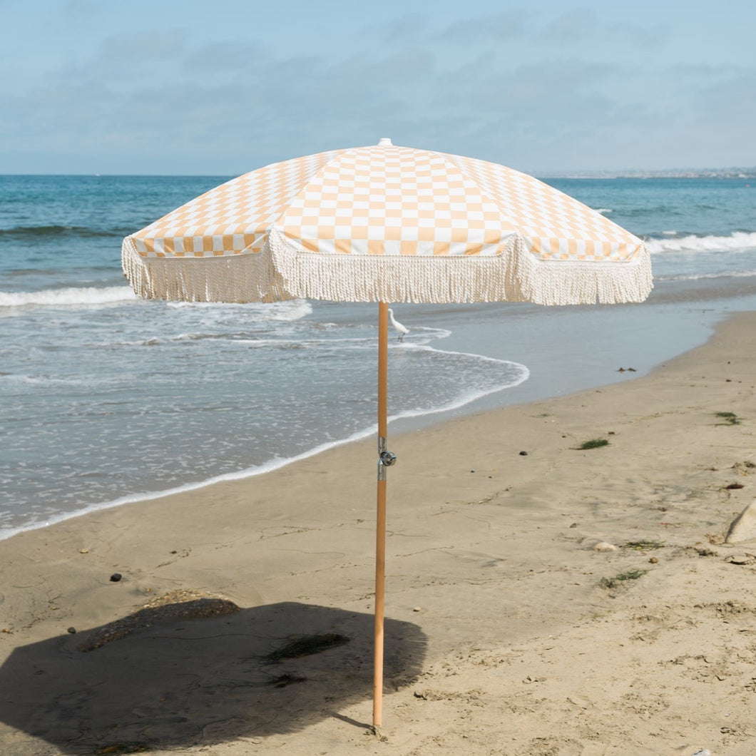 Golden Hour Beach Umbrella