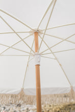 Load image into Gallery viewer, White Wash Beach Umbrella
