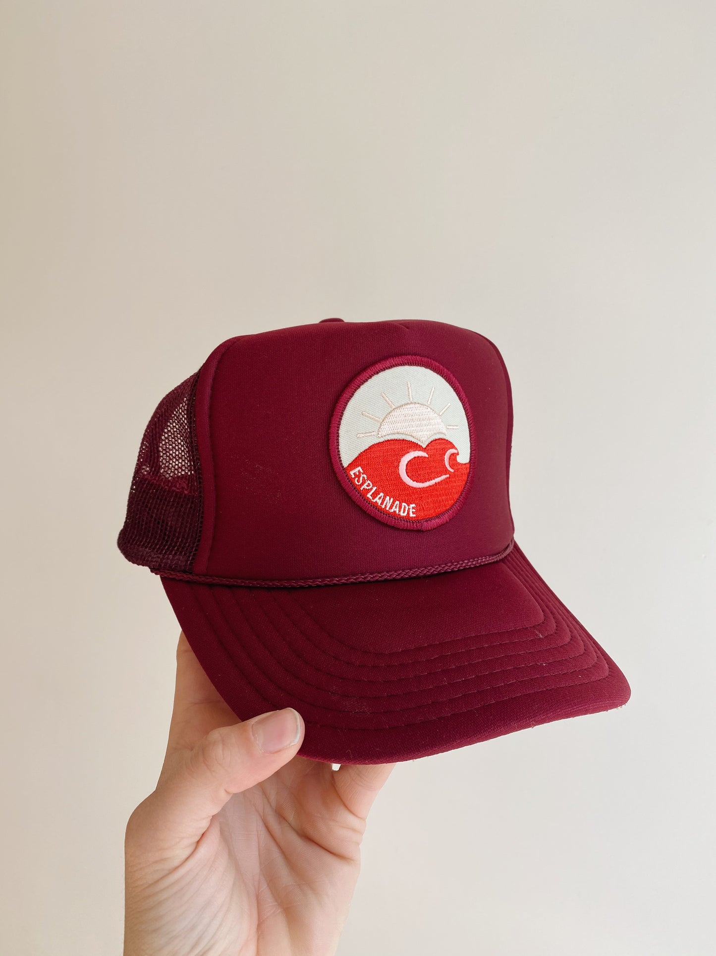 Sunset on the Esplanade Trucker Hat