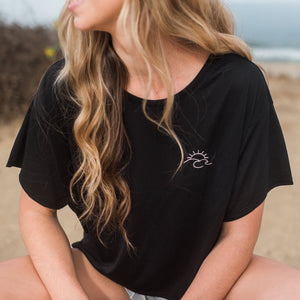 Wave Tee Women's Boxy Crop