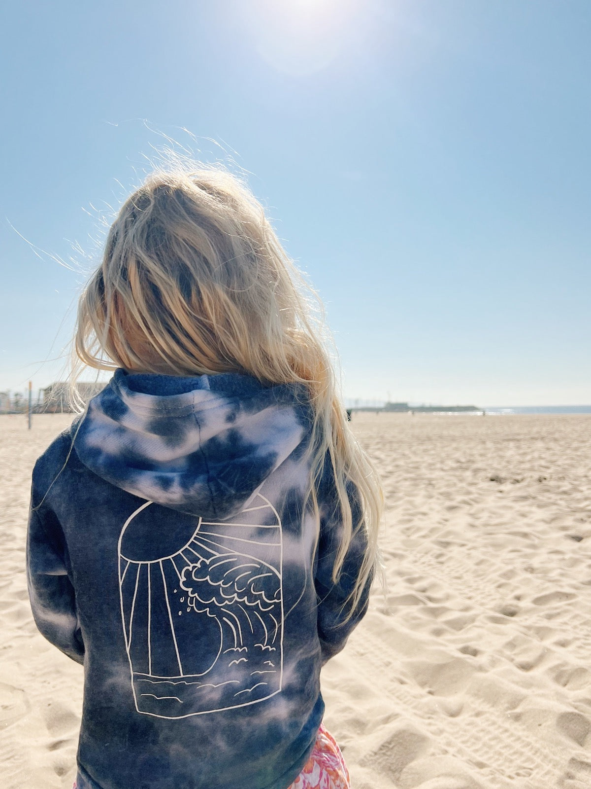 Wild as the Sea Youth Pullover Hoodie